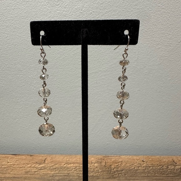 Express Jewelry - Express clear dangly earrings